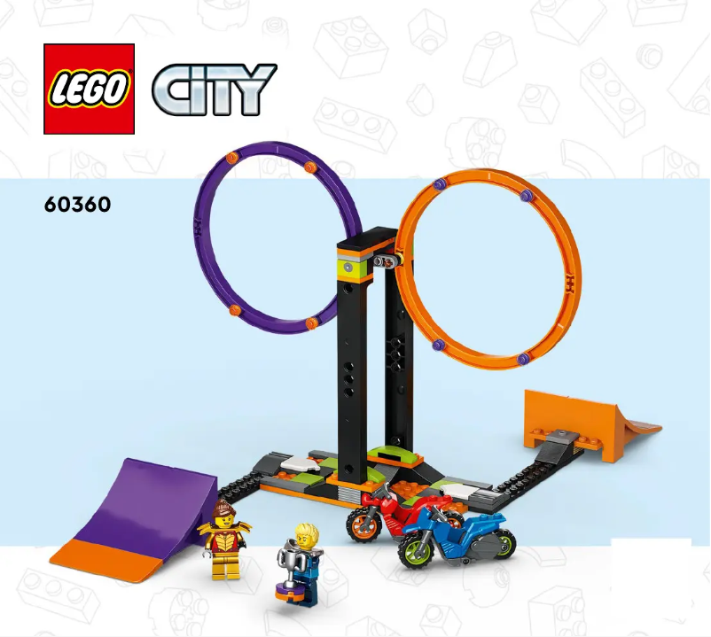 Página 1 del manual Instrucciones visuales Lego City 60360