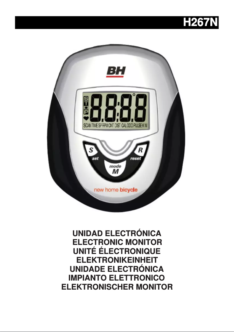 Página 1 del manual Manual de usuario BH Fitness H267N