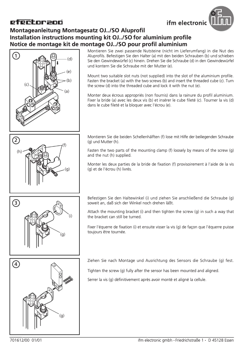 Página 1 del manual Manual de usuario IFM E21003
