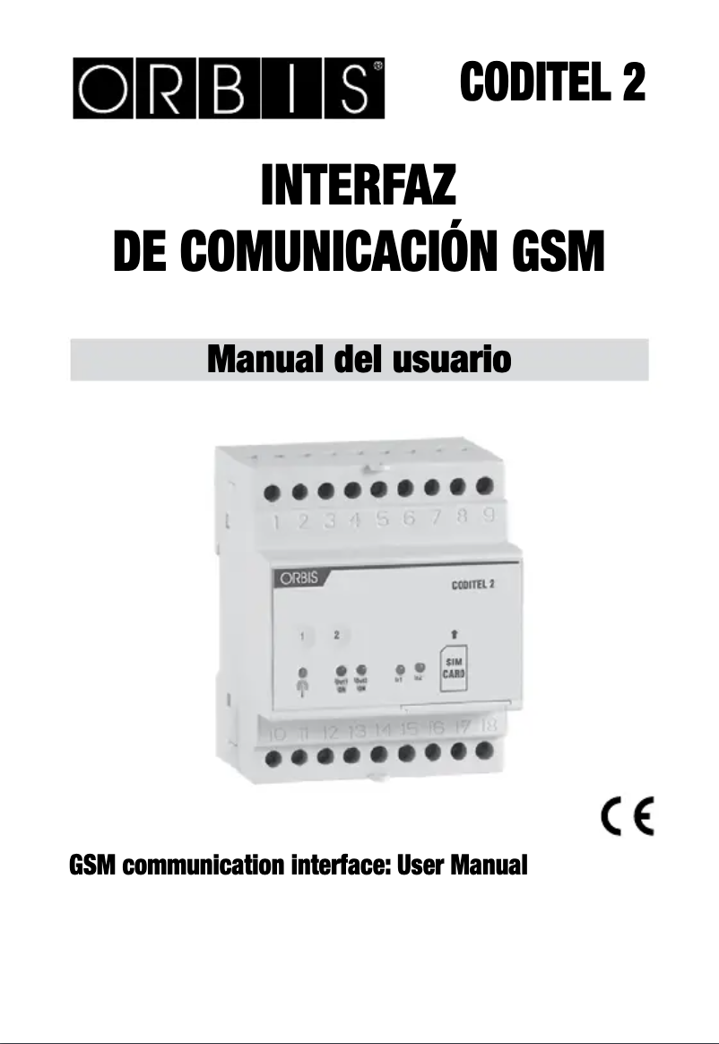 Imagen de la primera página del manual del dispositivo KRON Plus