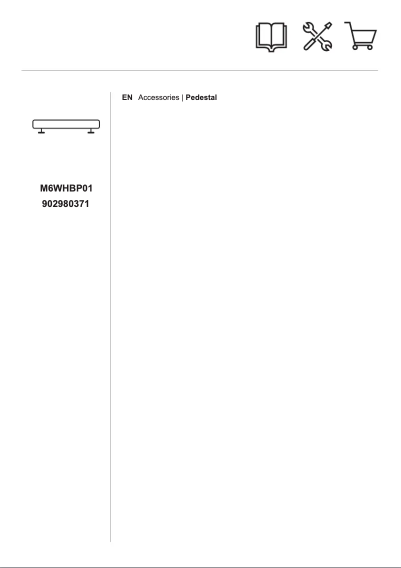 Página 1 del manual Manual de usuario Electrolux M6WHBP01