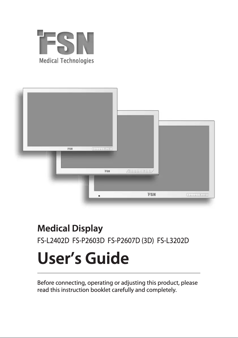 Imagen de la primera página del manual del dispositivo FS-L2402D