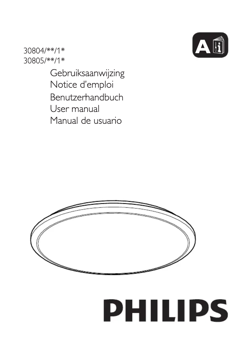 Página 1 del manual Manual de usuario Philips Myliving Twirl