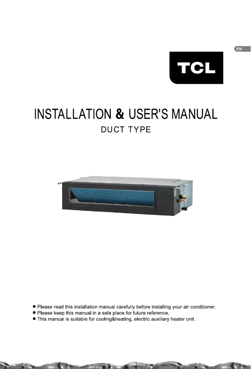 Página 1 del manual Manual de usuario TCL M30D1W0