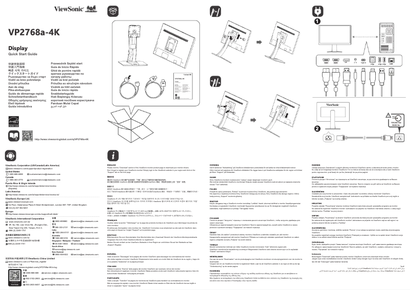 Imagen de la primera página del manual del dispositivo VP2768A-4K