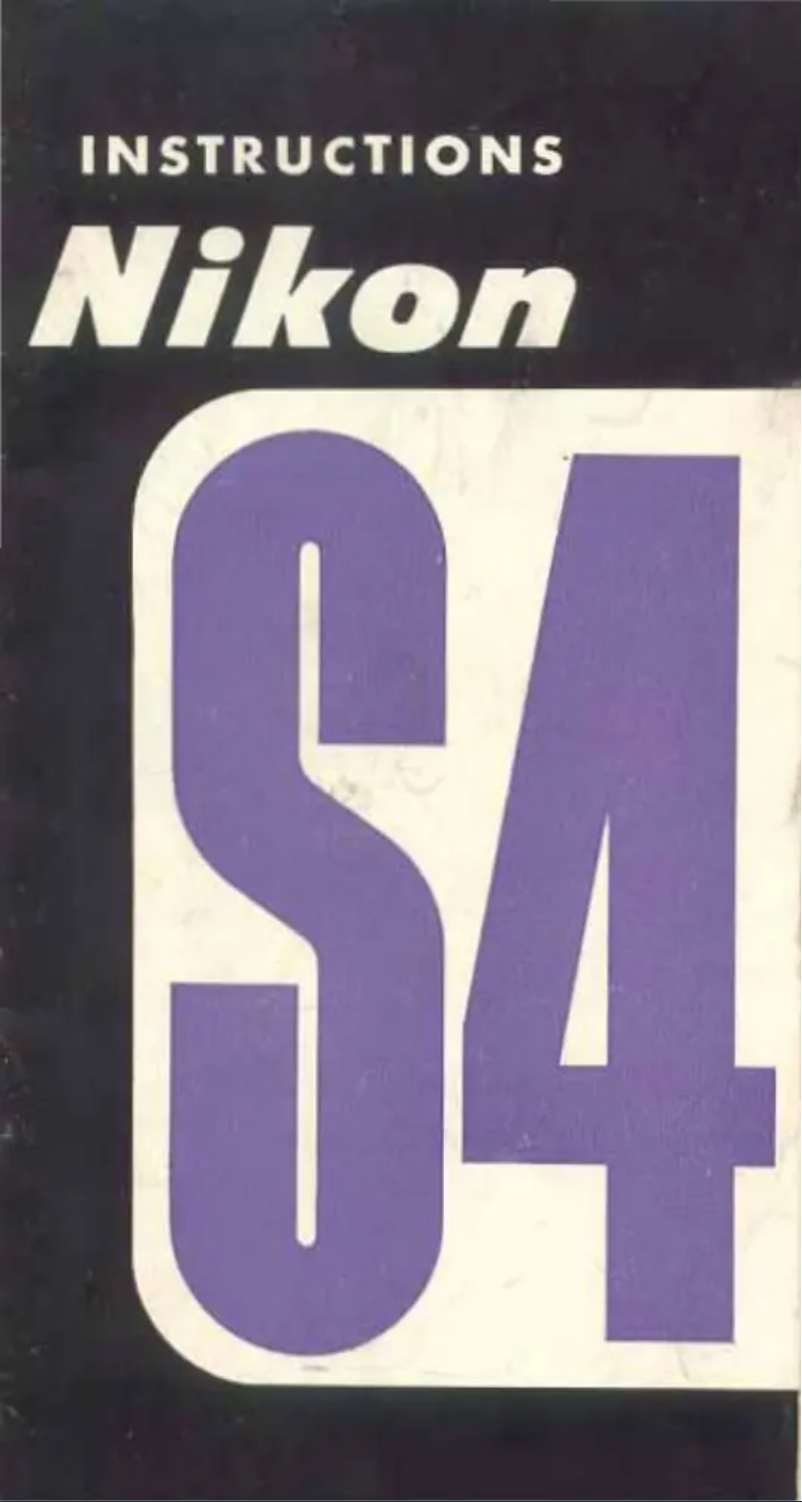 Imagen de la primera página del manual del dispositivo S4