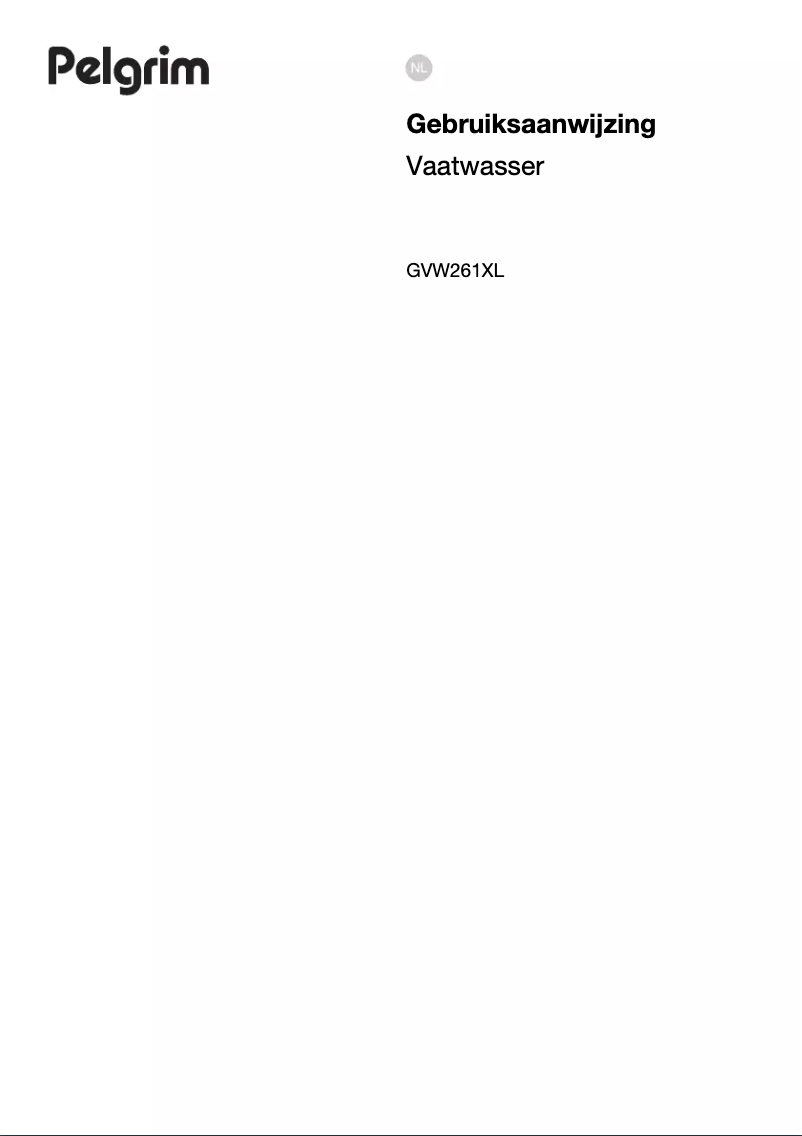 Imagen de la primera página del manual del dispositivo GVW261XL