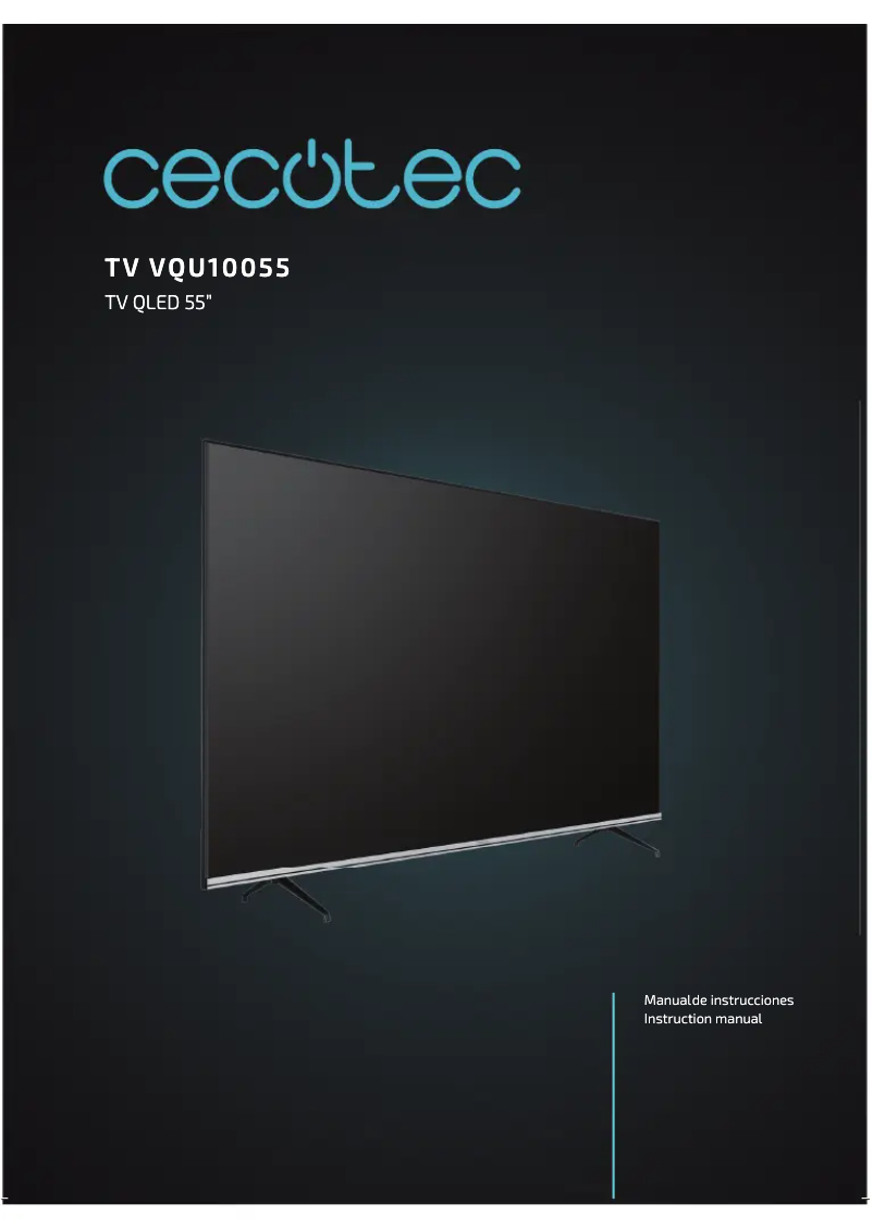 Imagen de la primera página del manual del dispositivo VQU10055