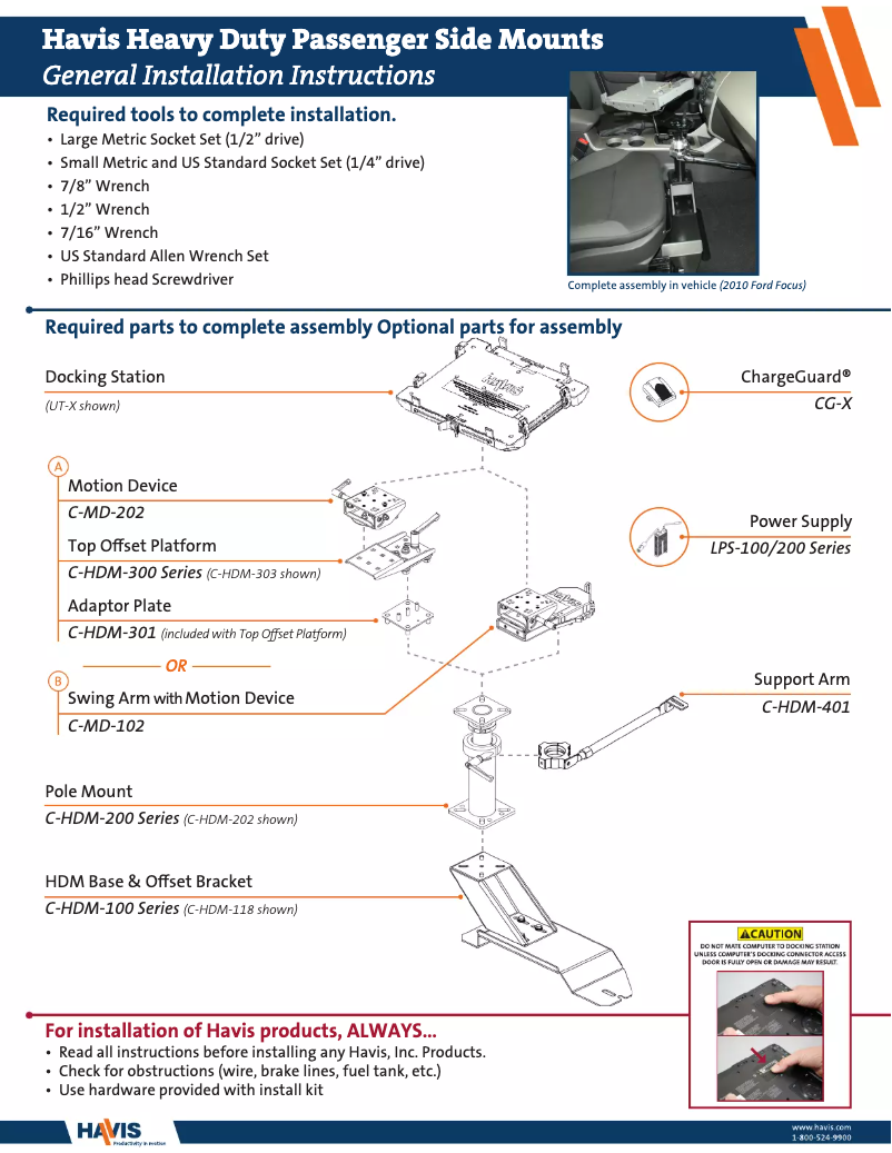 Imagen de la primera página del manual del dispositivo C-HDM-208