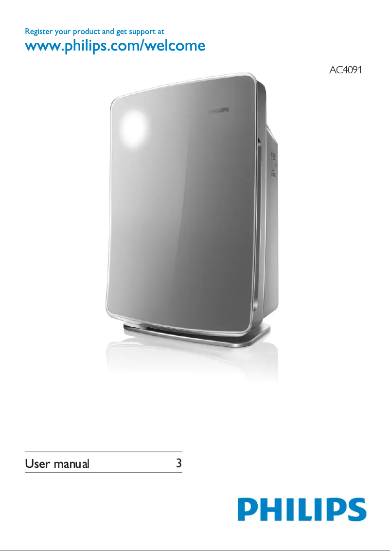 Imagen de la primera página del manual del dispositivo AC4091