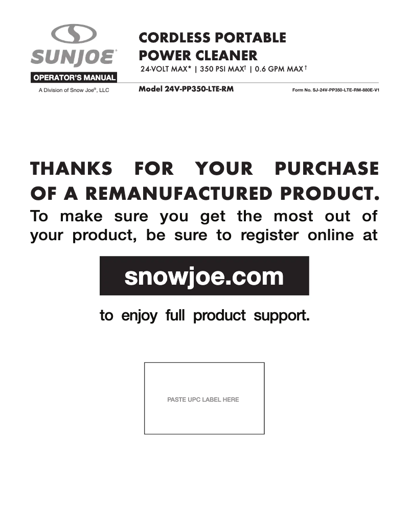 Imagen de la primera página del manual del dispositivo 24V-PP350-RM