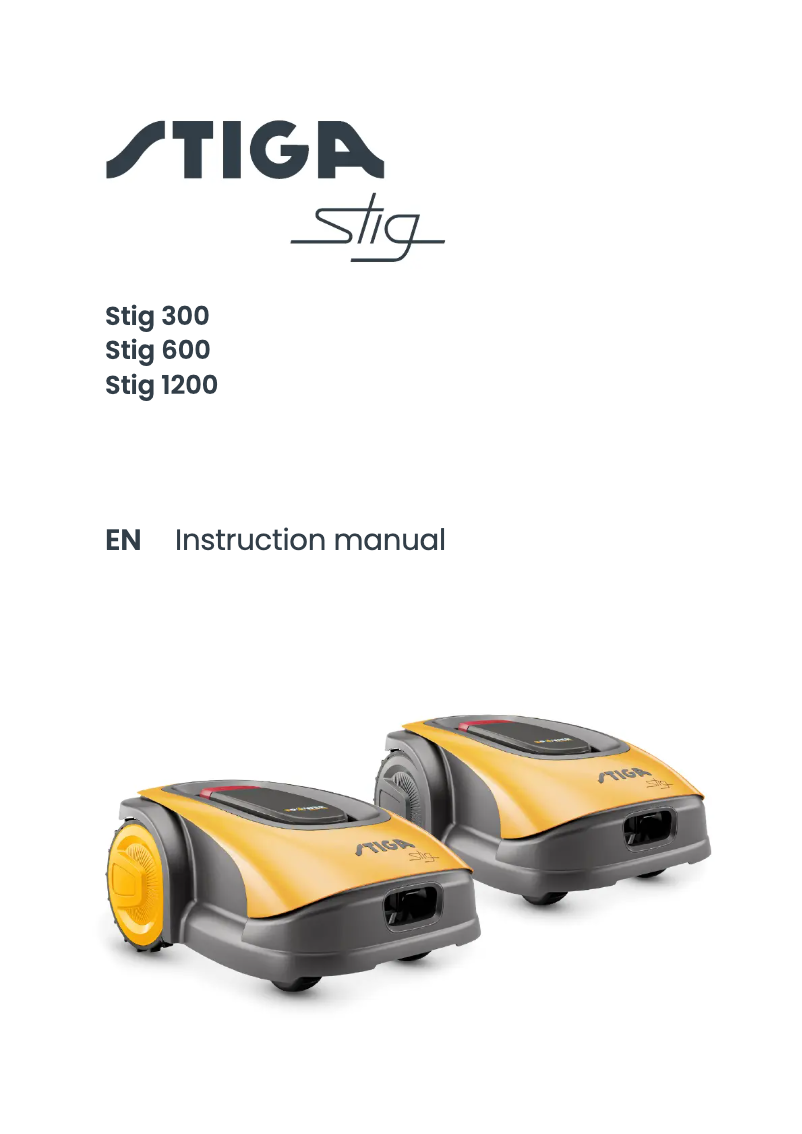 Imagen de la primera página del manual del dispositivo Stig 600