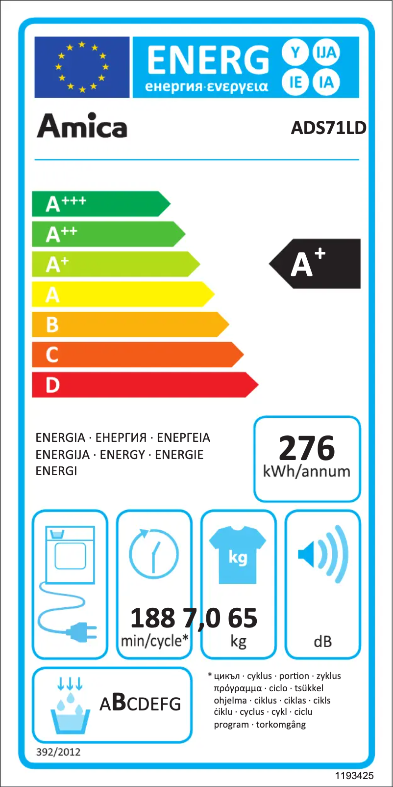 Imagen de la primera página del manual del dispositivo ADS71LD
