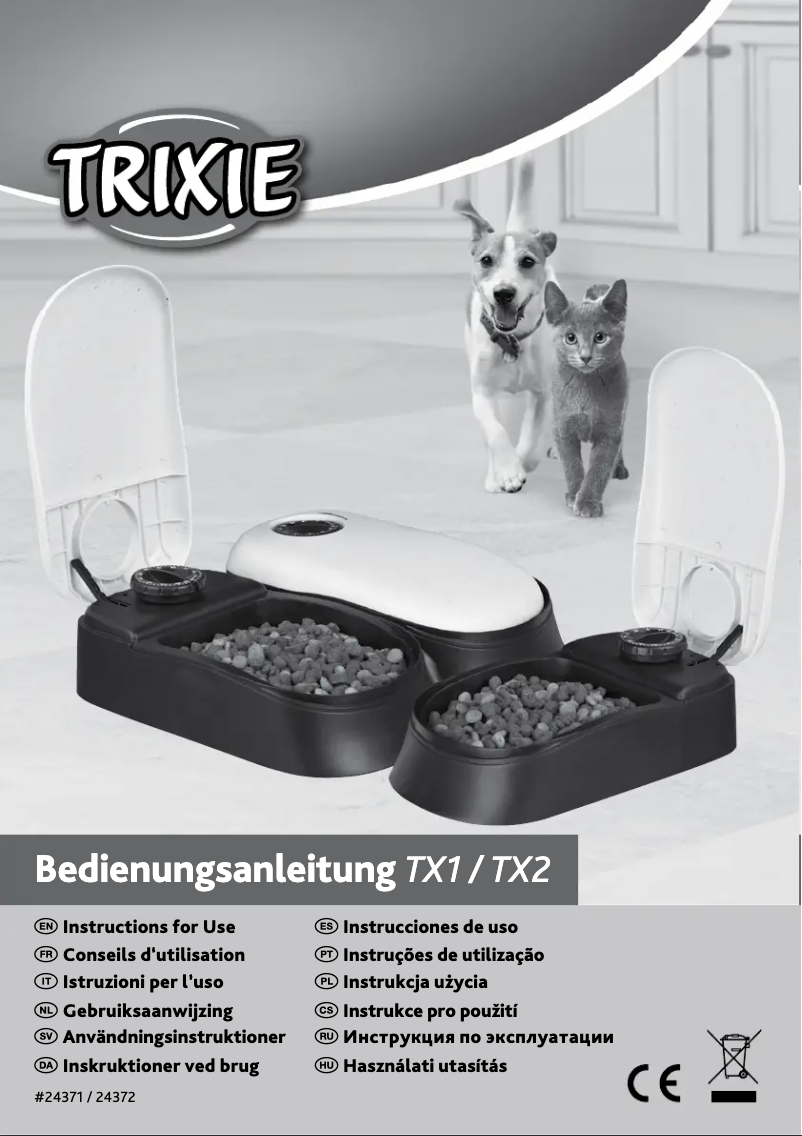 Página 1 del manual Manual de usuario Trixie TX1