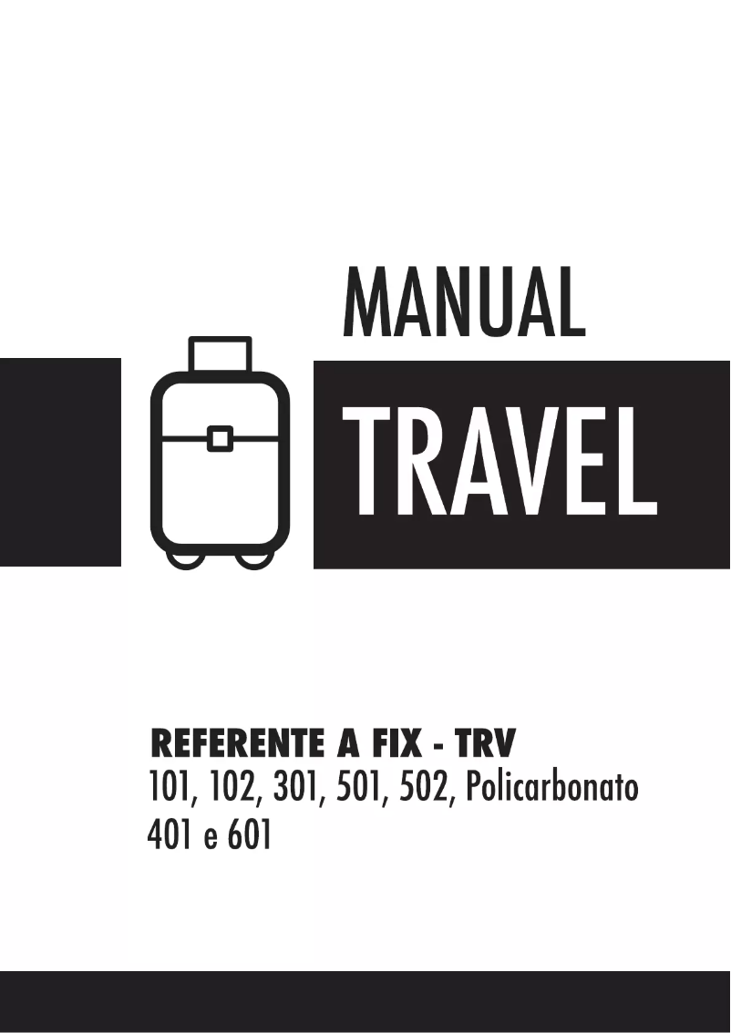 Página 1 del manual Manual de usuario Fixxar Travel 301
