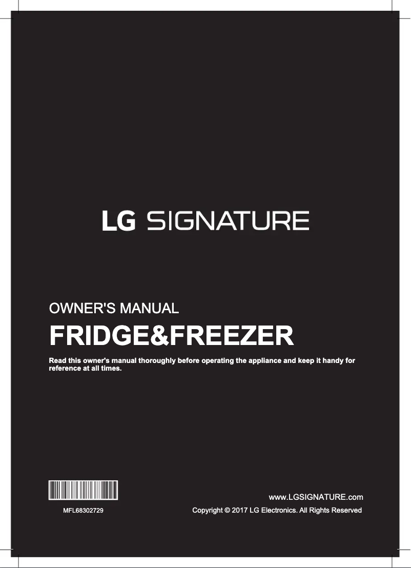 Página nº 1 - Manual de usuario LG LSR100RU