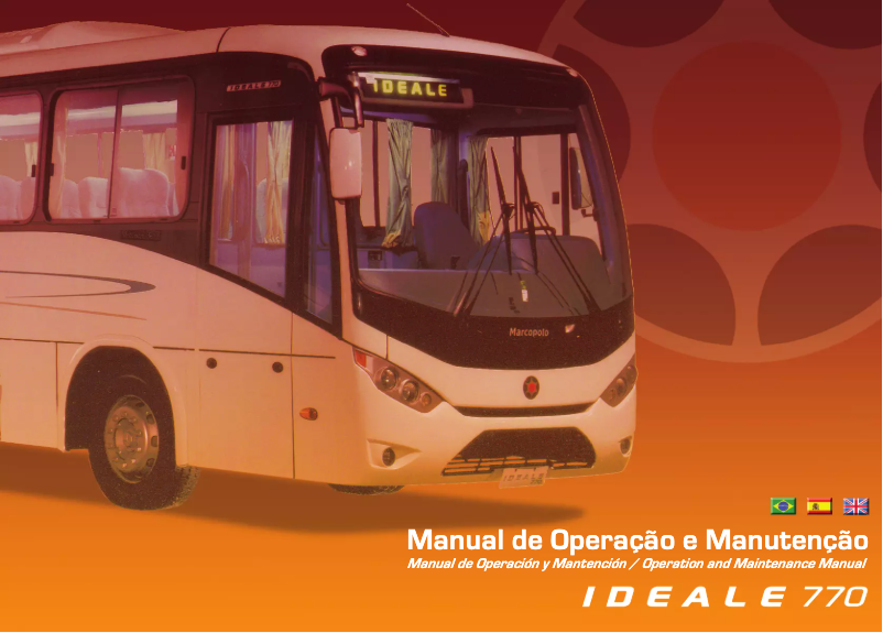 Página 1 del manual Manual de usuario Marcopolo Ideale 770 Bus