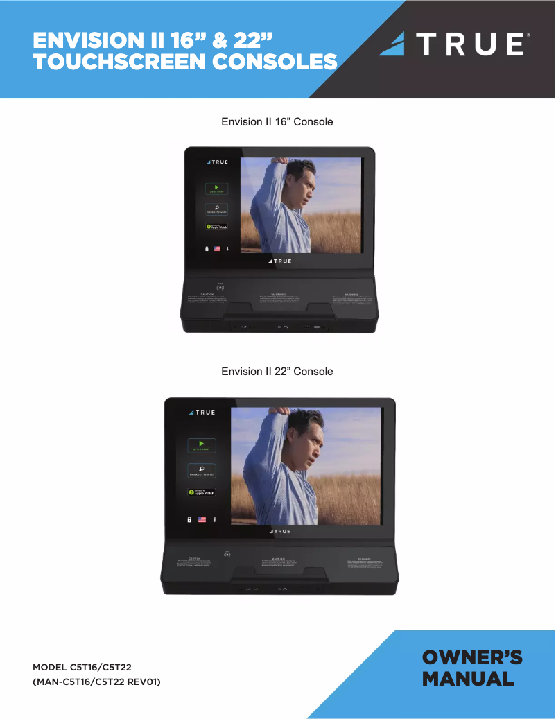 Página 1 del manual Manual de usuario True C5T16