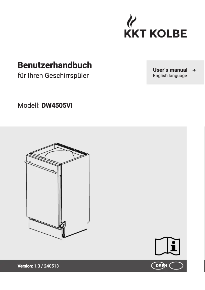 Imagen de la primera página del manual del dispositivo DW4505VI