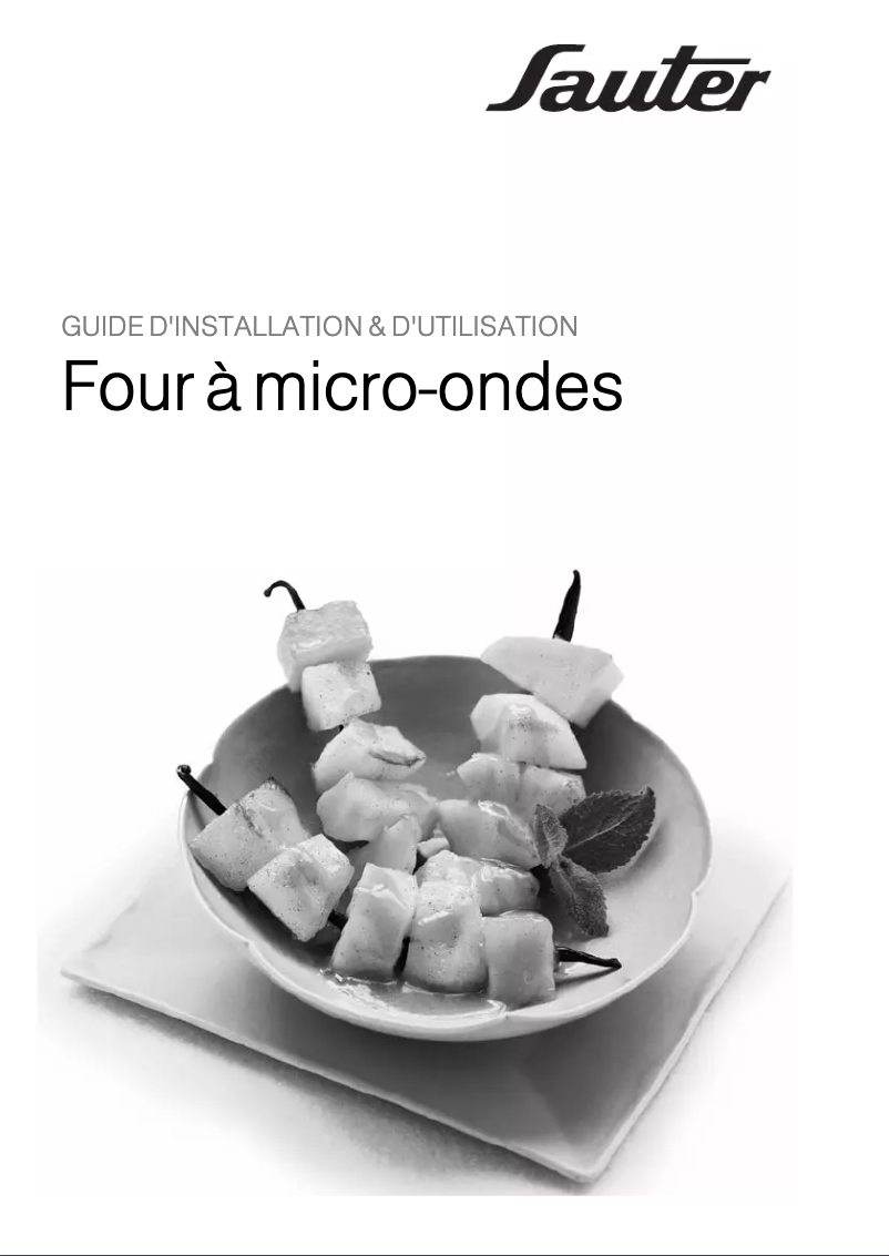 Página 1 del manual Manual de usuario Sauter SME1230X