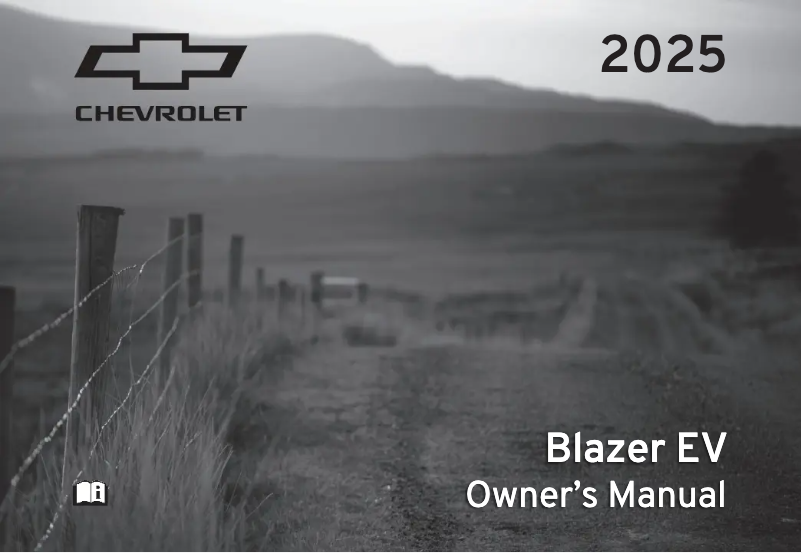 Página 1 del manual Manual de usuario Chevrolet Blazer EV (2025)