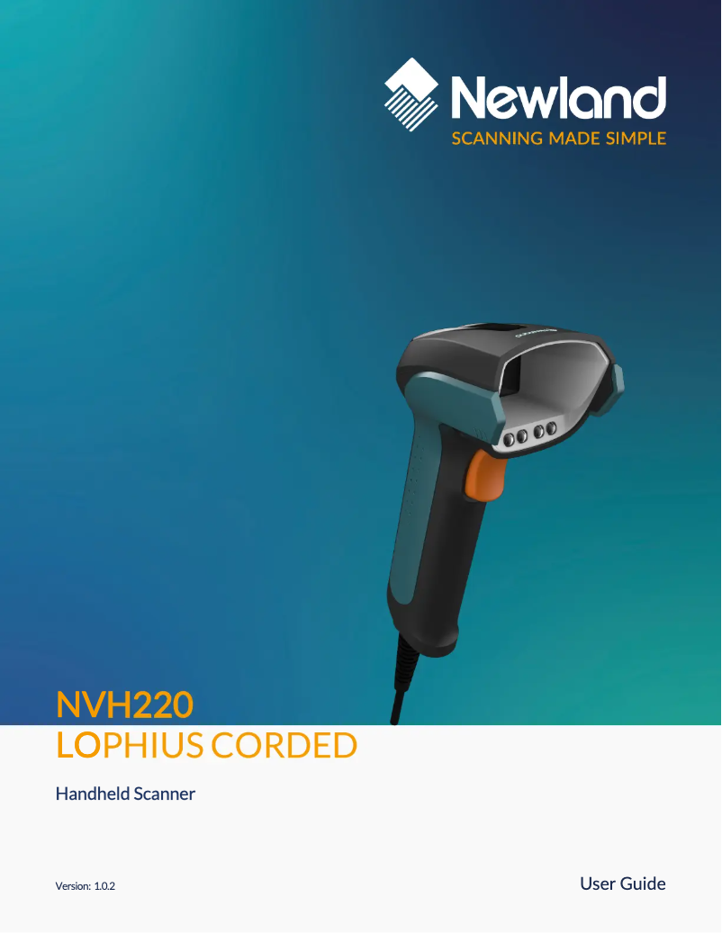 Imagen de la primera página del manual del dispositivo Lophius Bluetooth NVH220