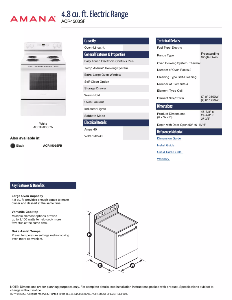 Imagen de la primera página del manual del dispositivo ACR4503SFB
