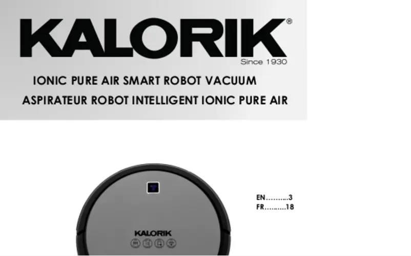 Página nº 1 - Manual de usuario Kalorik RVC 46111