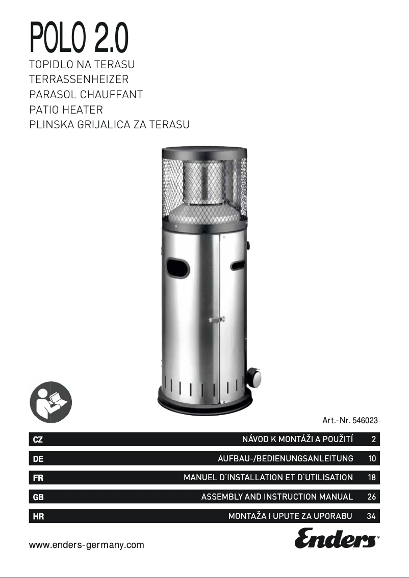 Imagen de la primera página del manual del dispositivo Polo 2.0