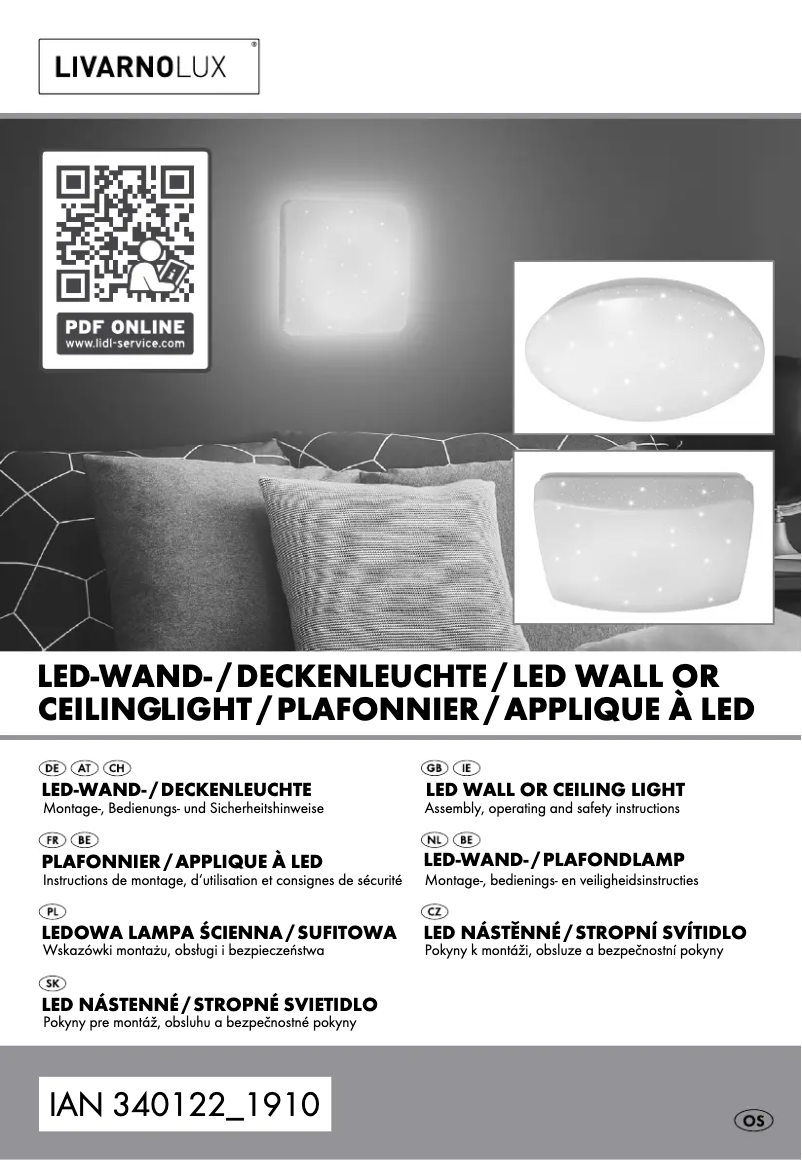 Imagen de la primera página del manual del dispositivo HG05024A