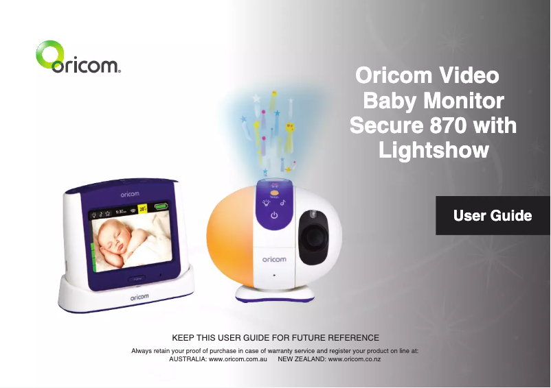 Página 1 del manual Manual de usuario Oricom Secure 870