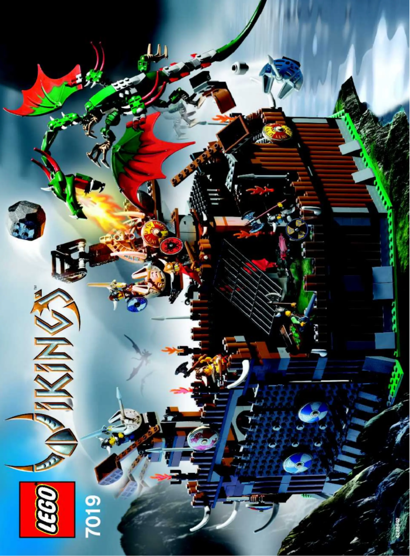 Página 1 del manual Manual de usuario Lego Vikings 7019