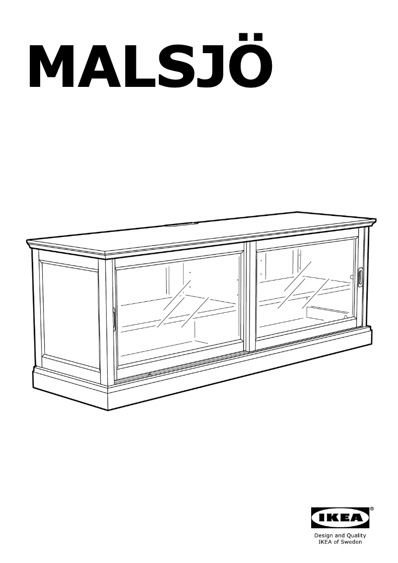 Página 1 del manual Manual de usuario Ikea MALSJÖ 004.745.84