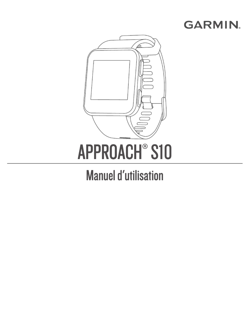 Página nº 1 - Manual de usuario Garmin Approach S10