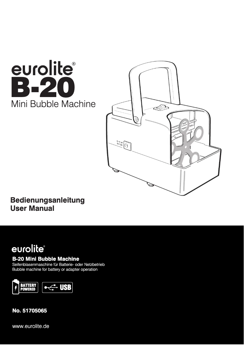 Imagen de la primera página del manual del dispositivo B-20