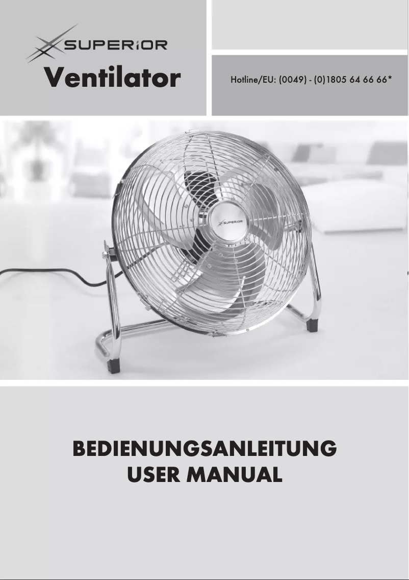 Página 1 del manual Manual de usuario Superior FE35-C3Z