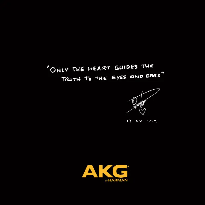 Página 1 del manual Manual de usuario AKG N90Q