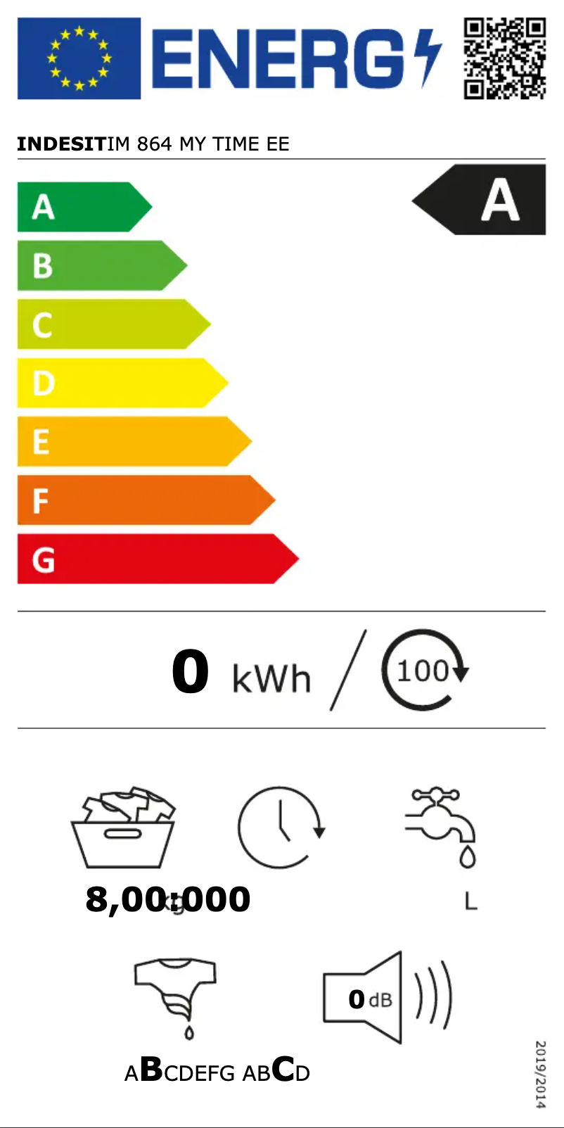 Imagen de la primera página del manual del dispositivo IM 864 MY TIME EE