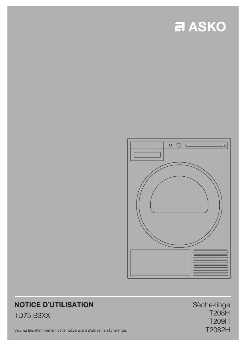 Imagen de la primera página del manual del dispositivo T2082H.W