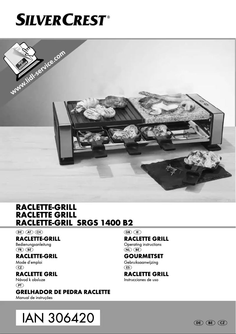 Página 1 del manual Manual de usuario SilverCrest SRGS 1300 C3