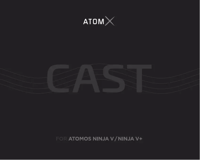 Página 1 del manual Guía de inicio rápido Atomos Ninja CAST