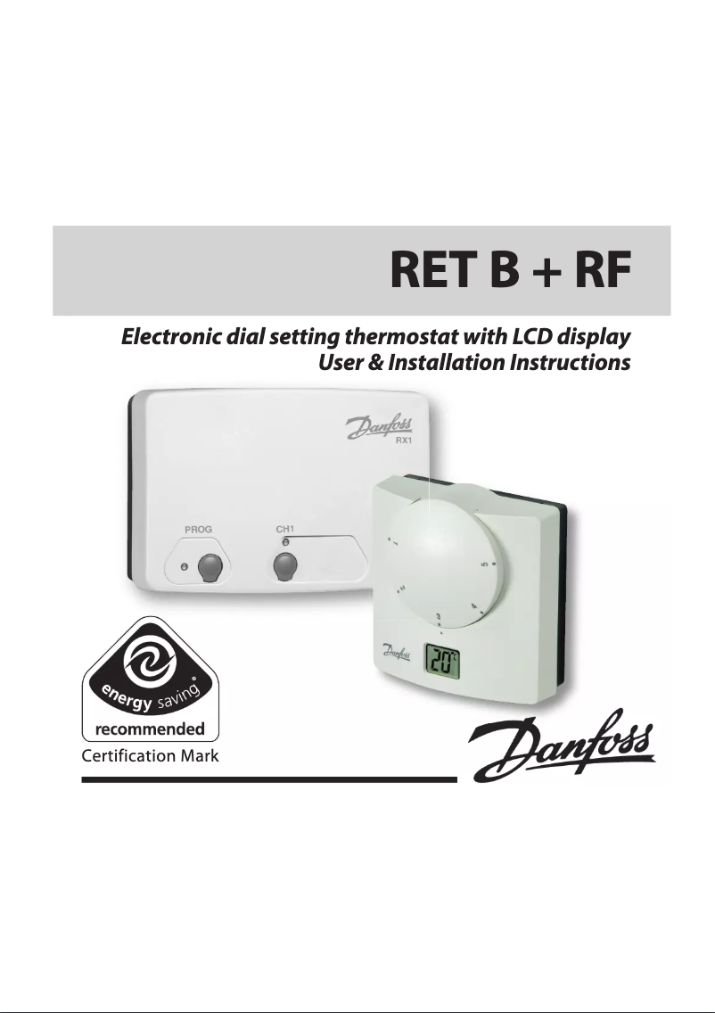 Página nº 1 - Manual de usuario Danfoss RET B