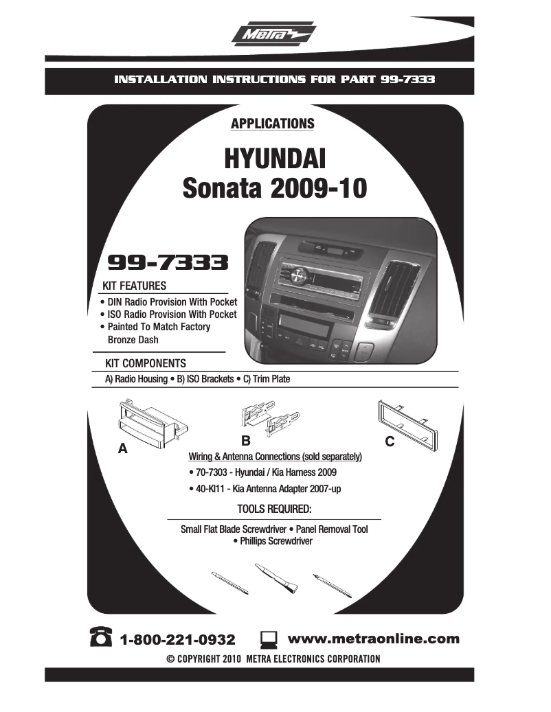 Imagen de la primera página del manual del dispositivo 99-7333