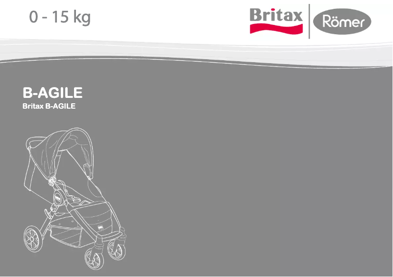 Página 1 del manual Manual de usuario Britax-Römer B-Agile 4