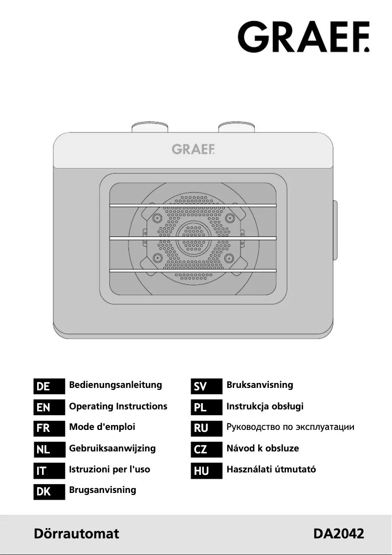 Imagen de la primera página del manual del dispositivo DA2042
