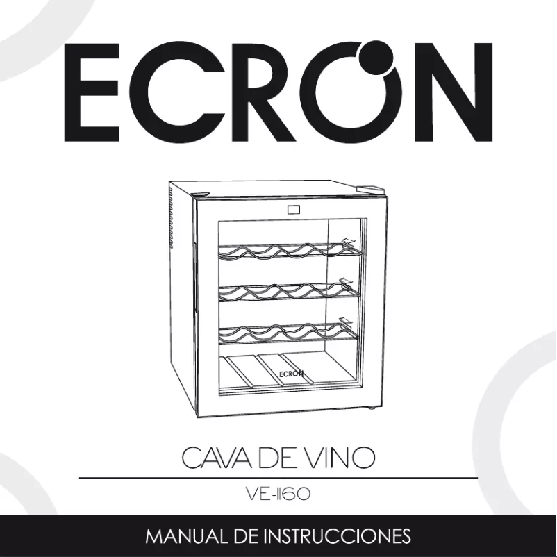 Imagen de la primera página del manual del dispositivo VE1160