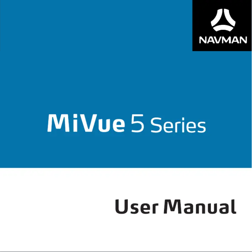 Página 1 del manual Manual de usuario Navman MiVue 580