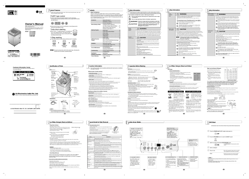 Imagen de la primera página del manual del dispositivo T70CPD22P