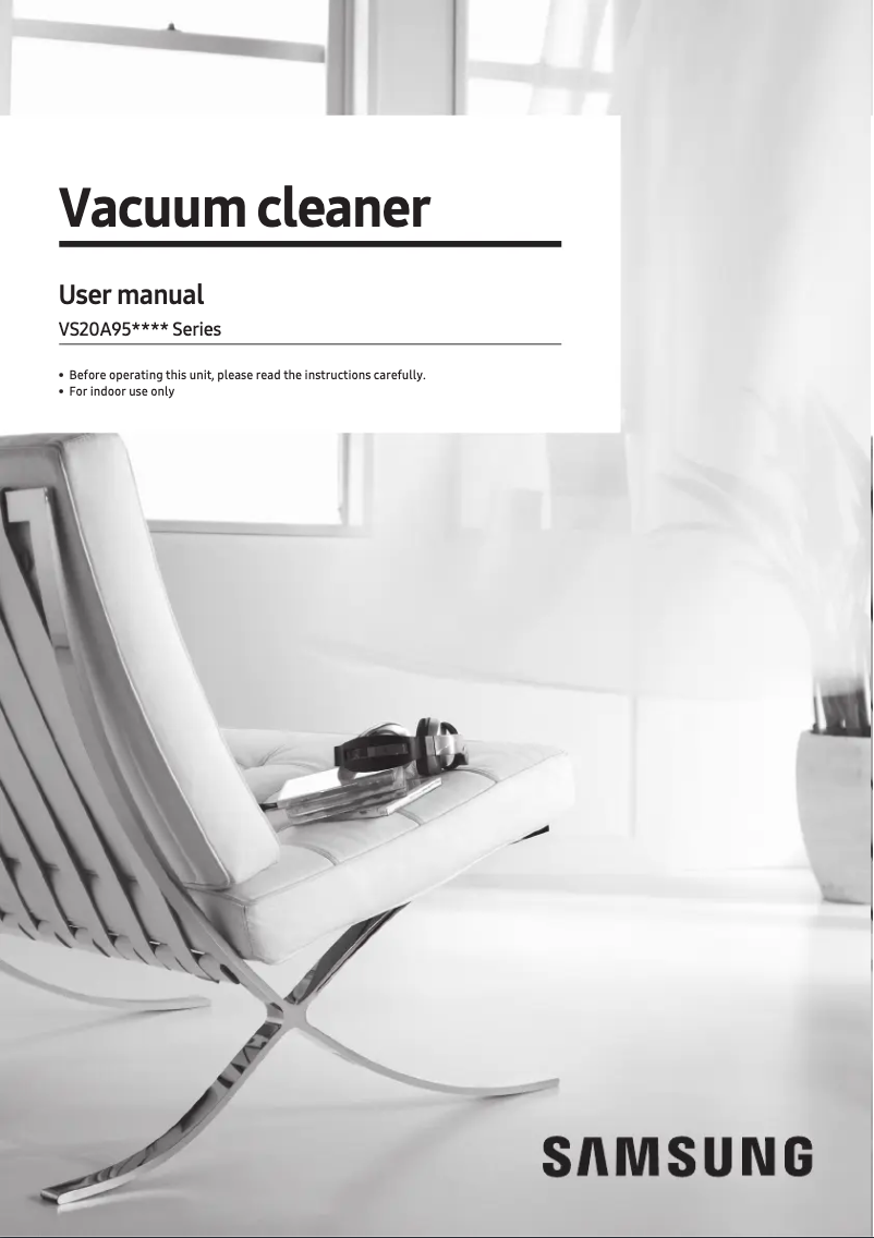 Imagen de la primera página del manual del dispositivo Bespoke Jet Complete Extra