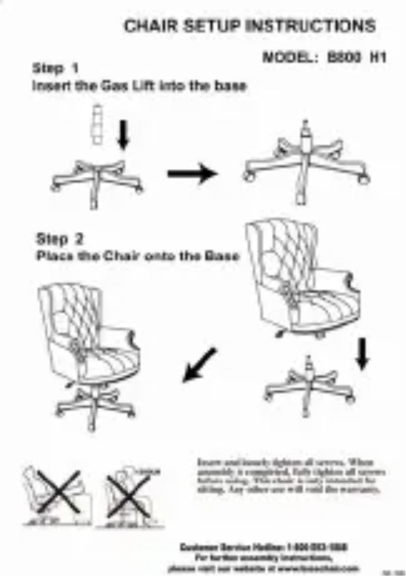 Imagen de la primera página del manual del dispositivo B800